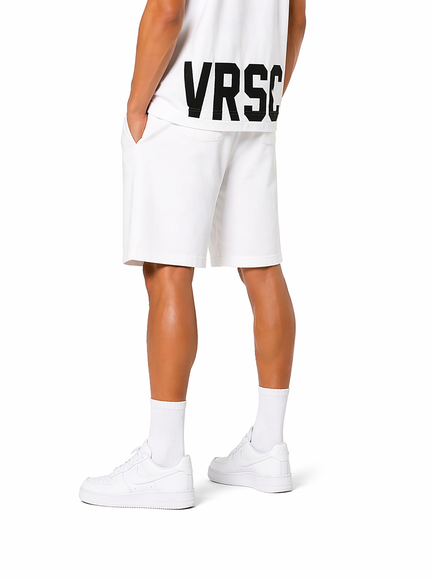 VRSC Very Random Solid Chic Pantaloncino Bianco 100% Cotone