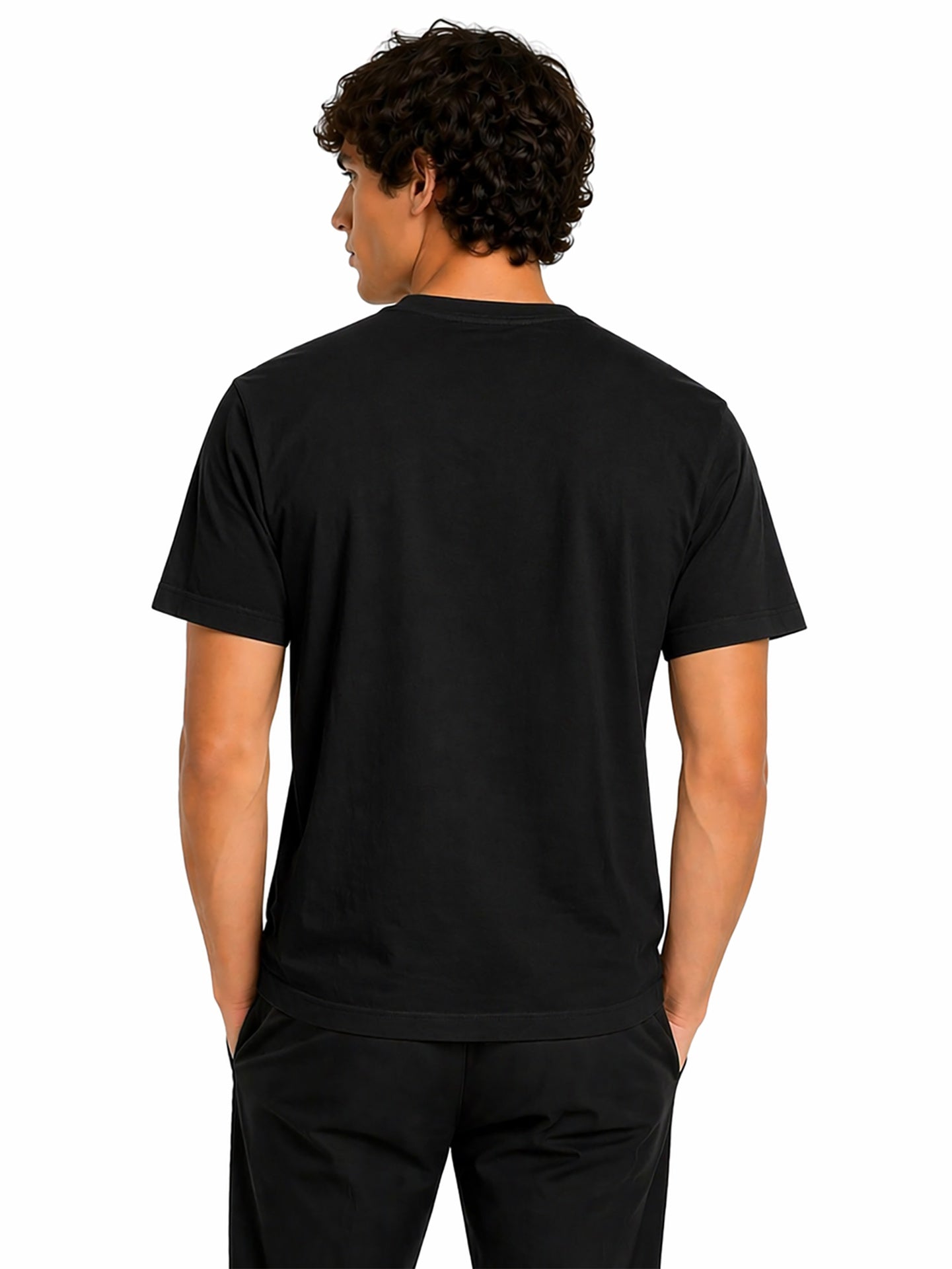 VRSC Very Random Solid Chic T-shirt maniche corte nero 100% cotone