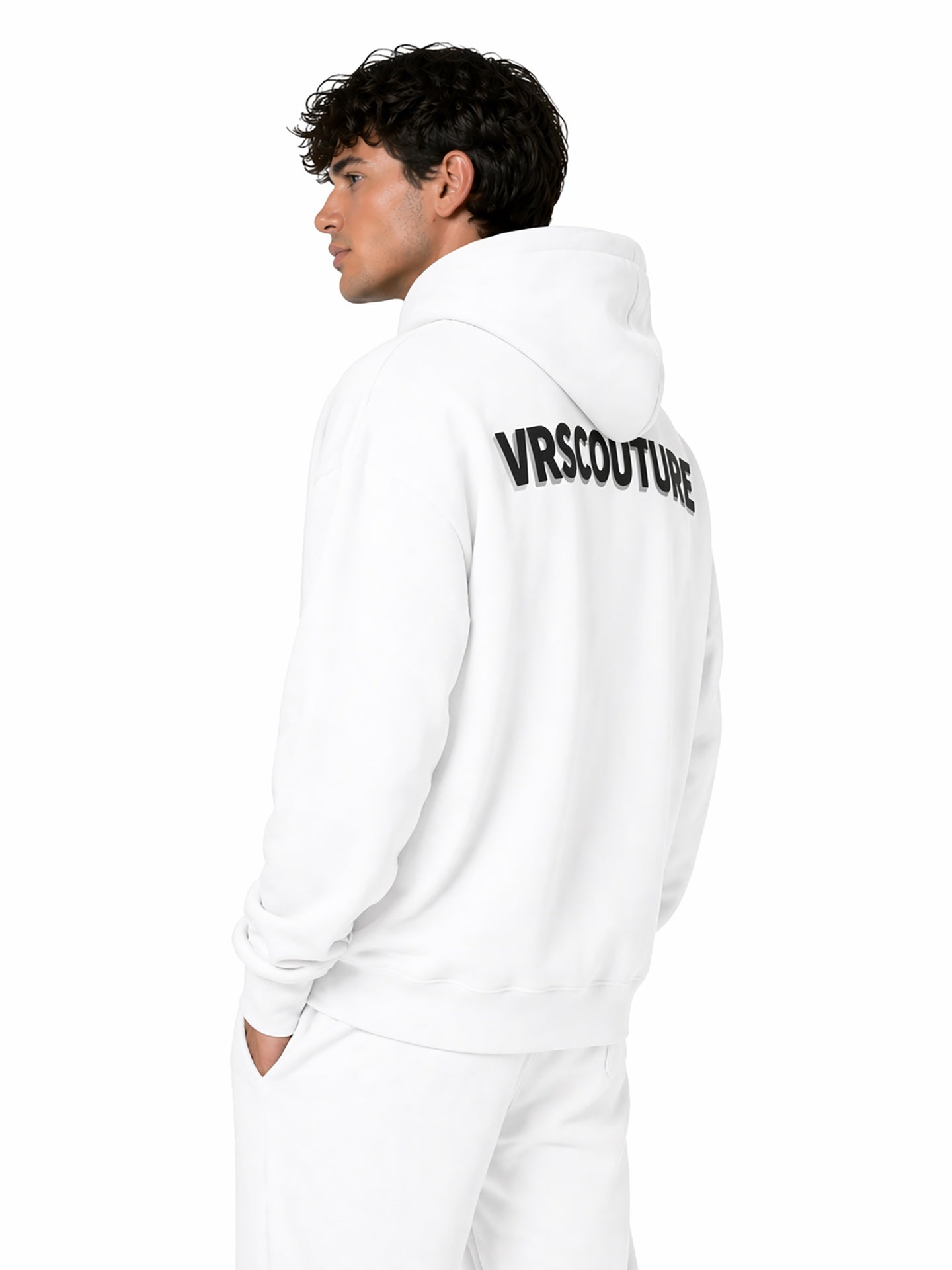 VRSC Very Random Solid Chic Sweatshirt Bianco 100% Cotone
