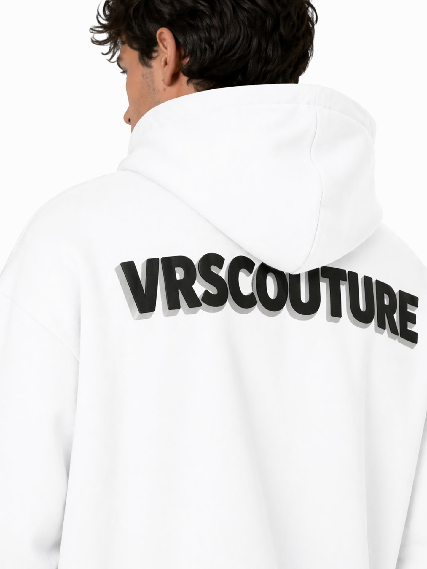 VRSC Very Random Solid Chic Sweatshirt Bianco 100% Cotone