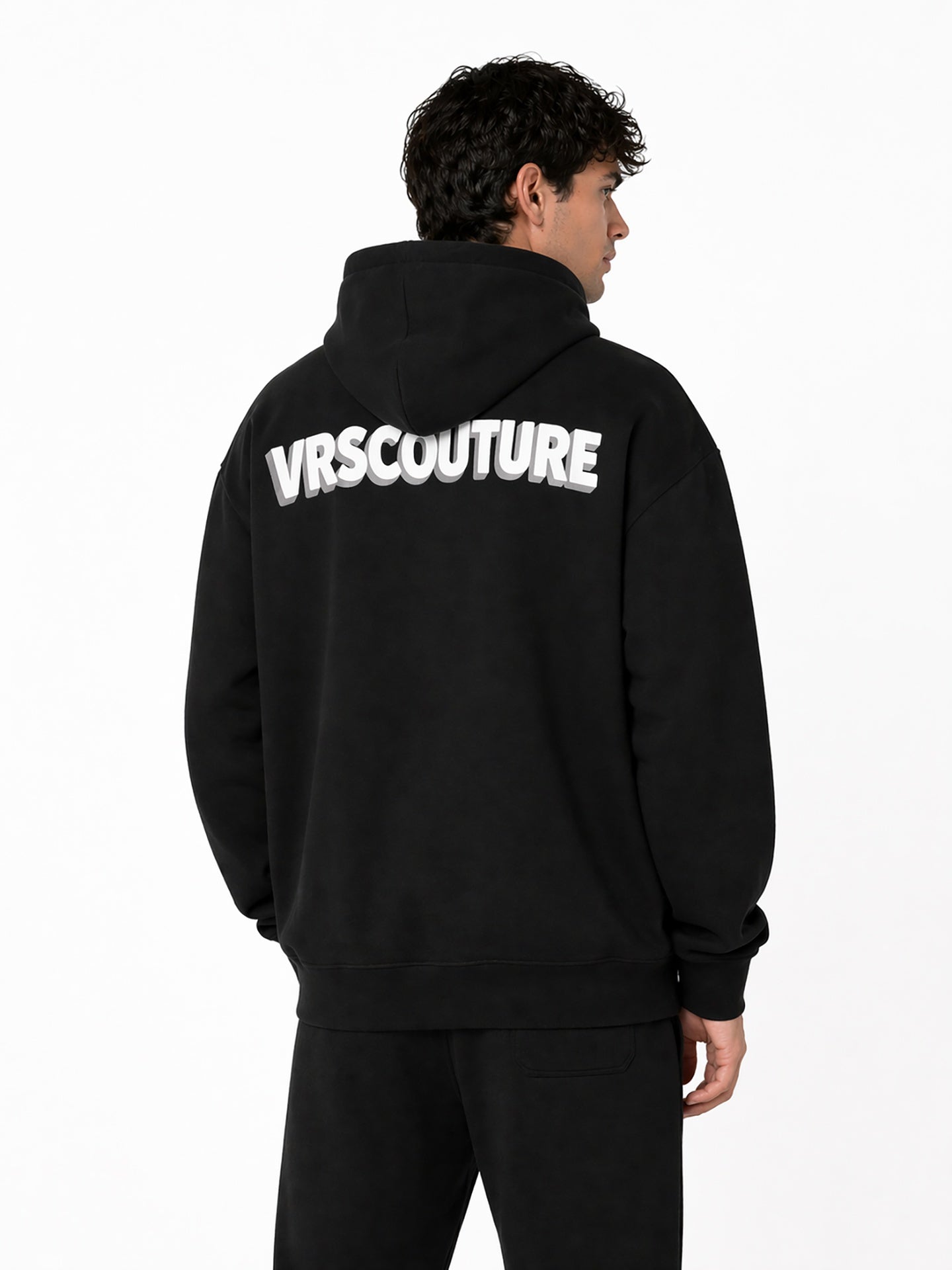 VRSC Very Random Solid Chic Sweatshirt Nero 100% Cotone