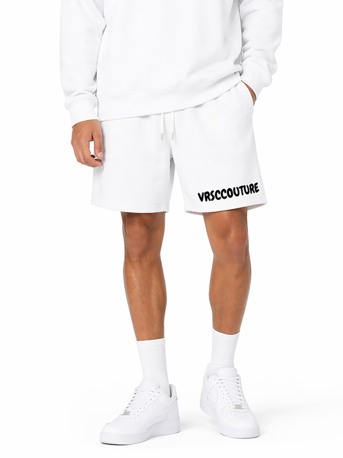 VRSC Very Random Solid Chic Pantaloncino Bianco 100% Cotone