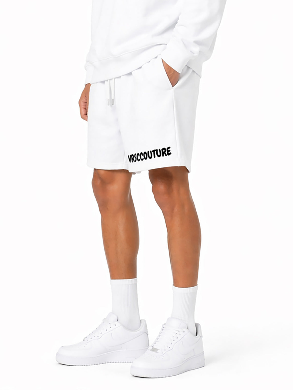 VRSC Very Random Solid Chic Pantaloncino Bianco 100% Cotone
