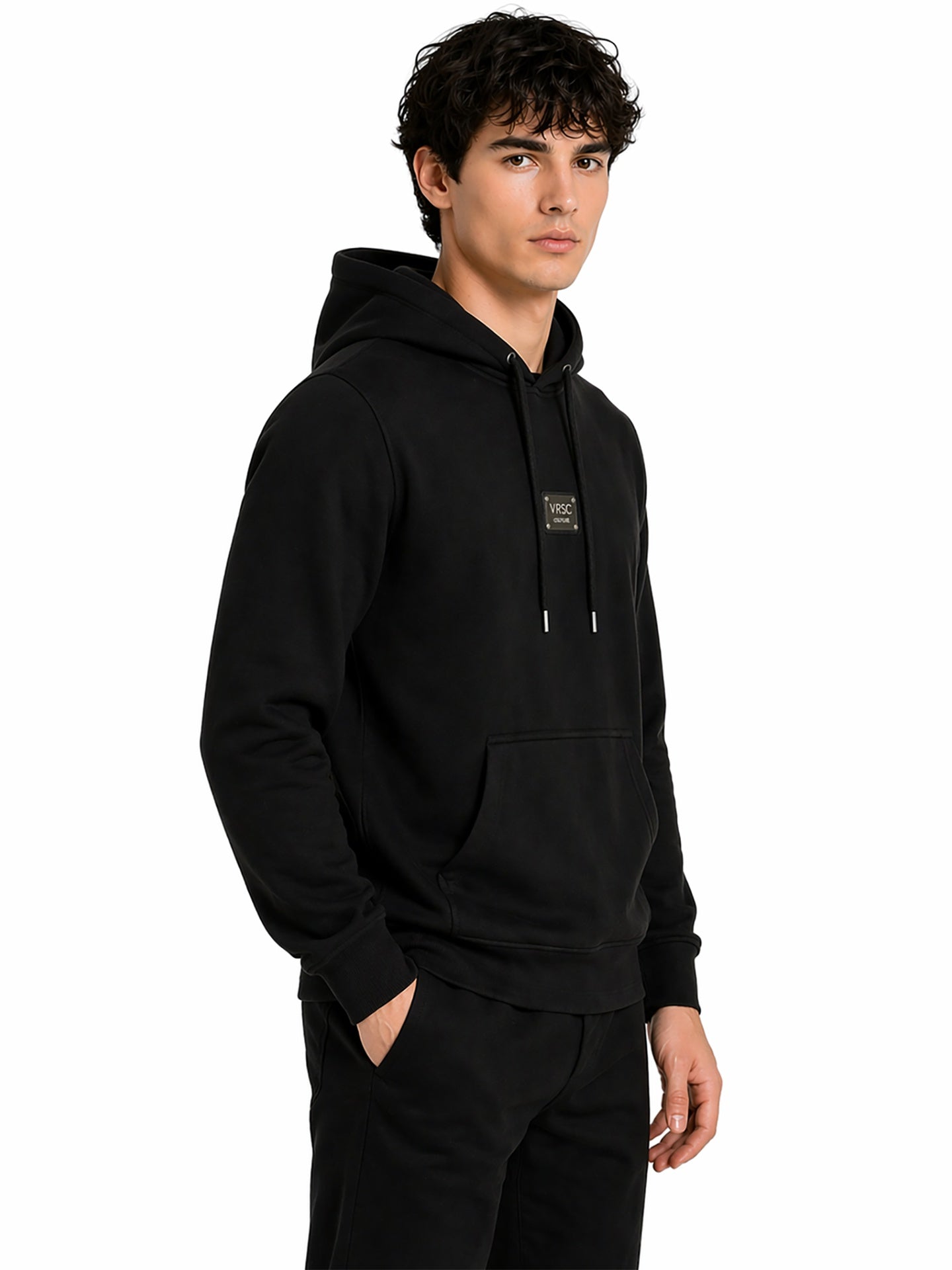 VRSC Very Random Solid Chic Sweatshirt Nero 100% Cotone