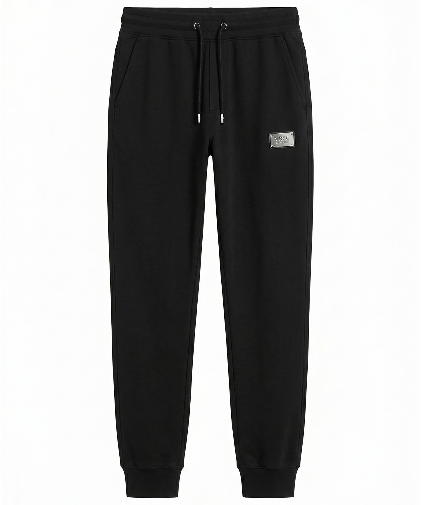 VRSC Very Random Solid Chic Pantaloni Nero 100% Cotone