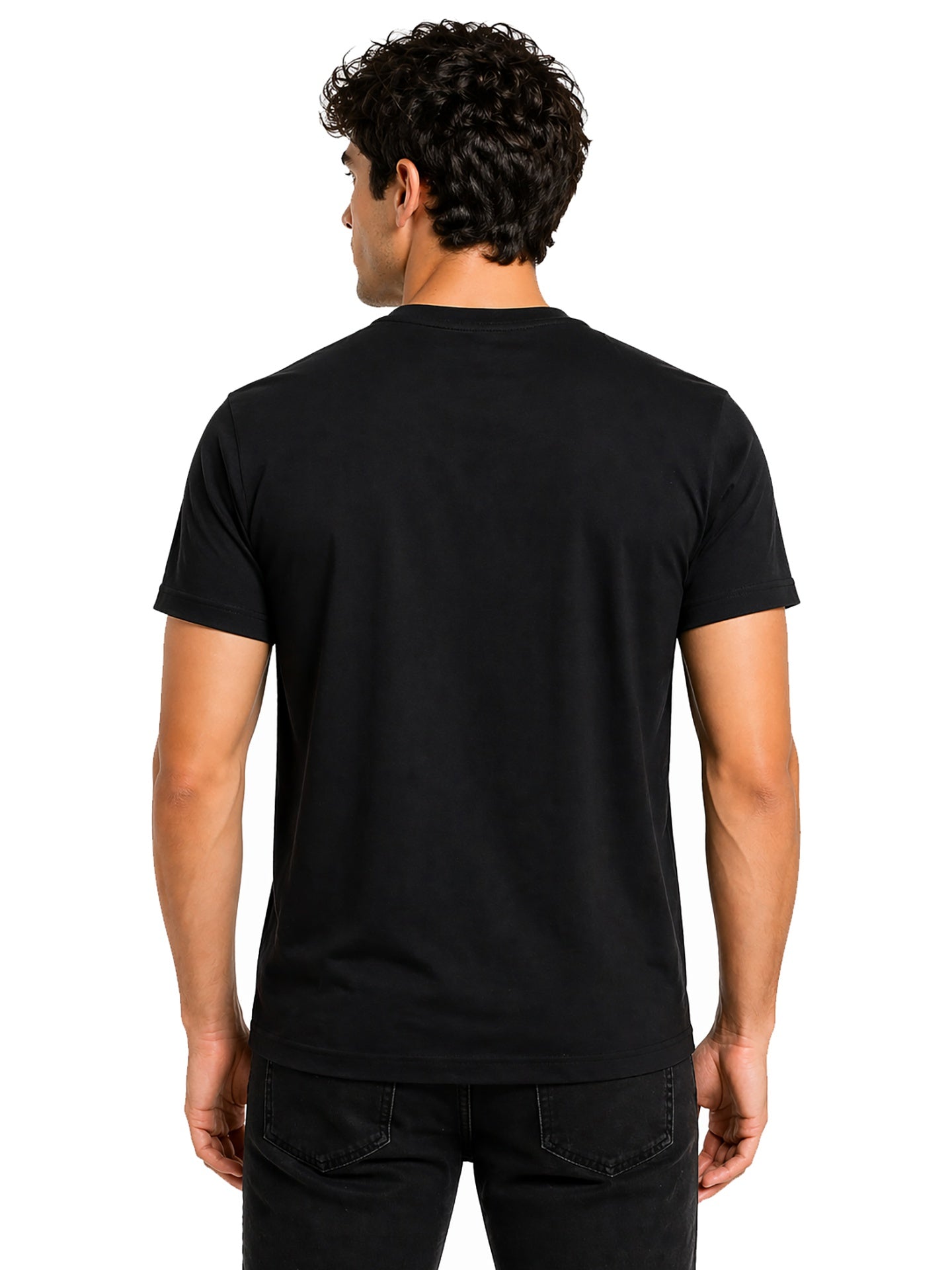VRSC Very Random Solid Chic T-shirt Nero Cotone 100% Maniche Corte XL