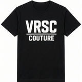 VRSC Very Random Solid Chic T-shirt Nero Cotone 100% Maniche Corte XL