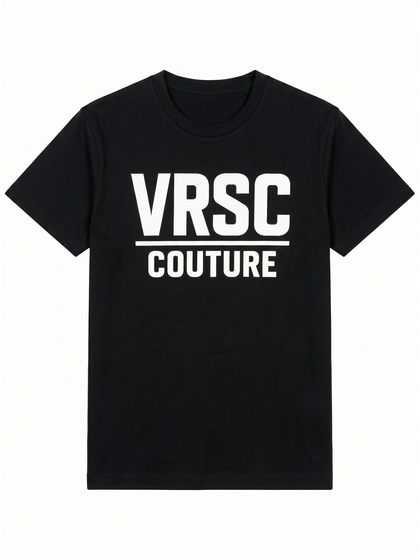 VRSC Very Random Solid Chic T-shirt Nero Cotone 100% Maniche Corte XL
