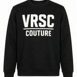 VRSC Very Random Solid Chic Sweatshirt Nero 100% Cotone