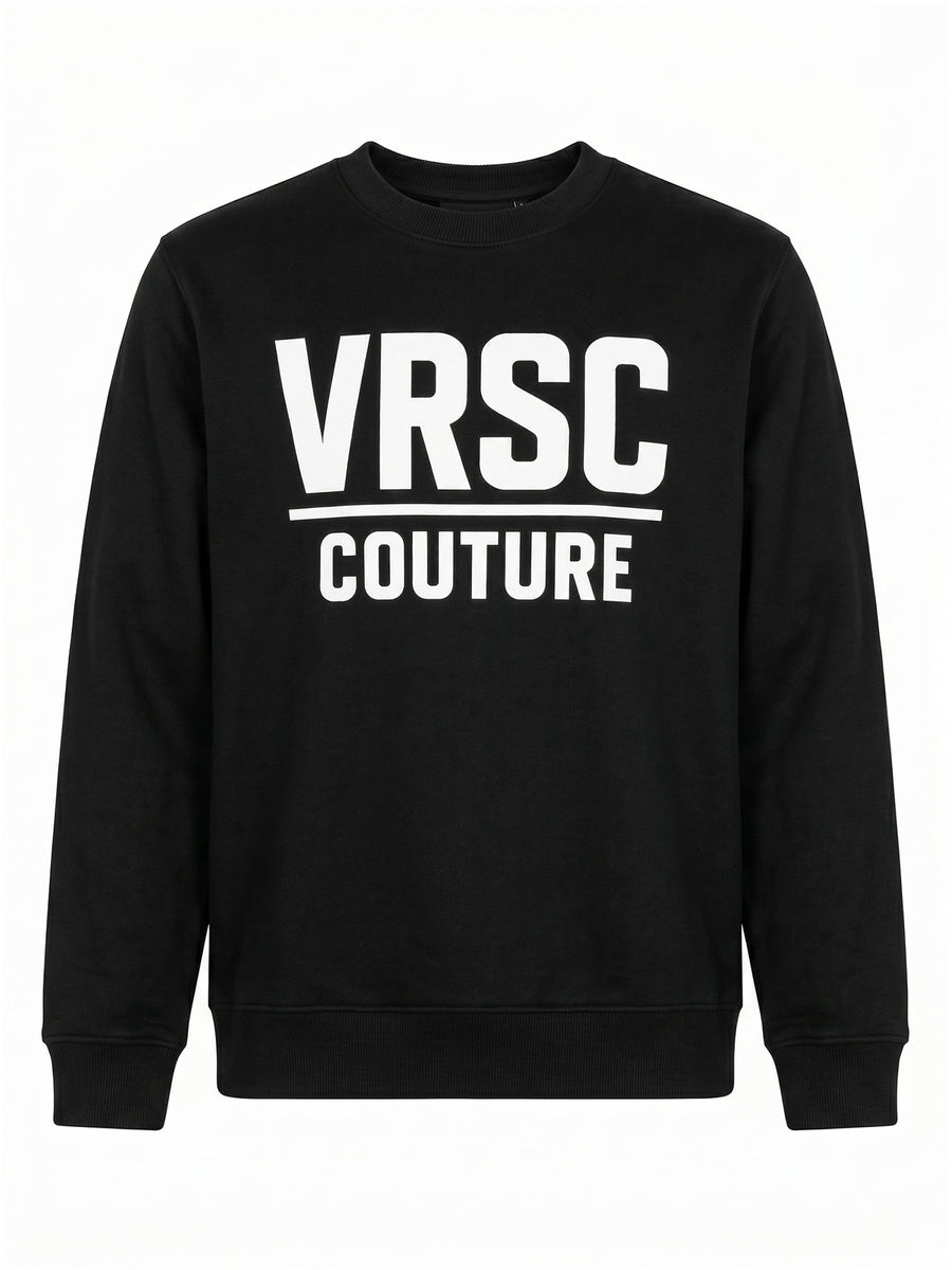 VRSC Very Random Solid Chic Sweatshirt Nero 100% Cotone