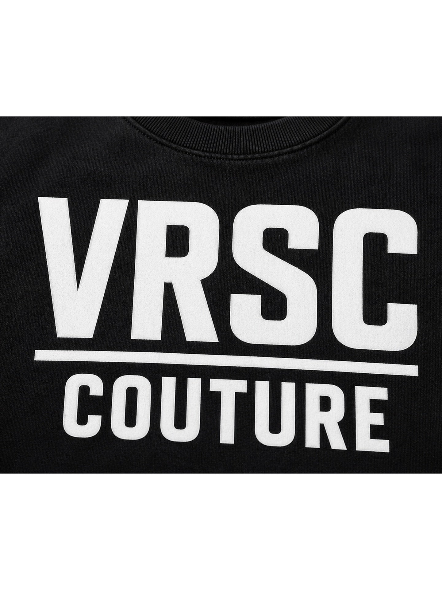 VRSC Very Random Solid Chic Sweatshirt Nero 100% Cotone