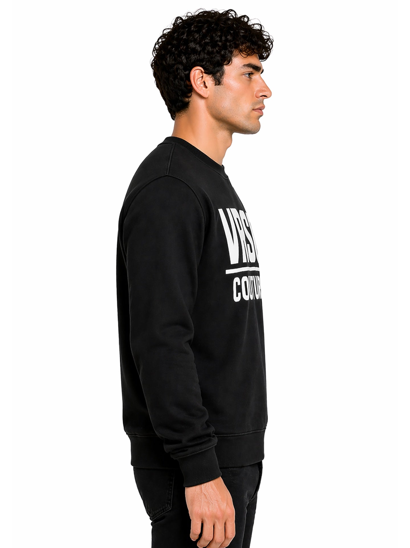 VRSC Very Random Solid Chic Sweatshirt Nero 100% Cotone