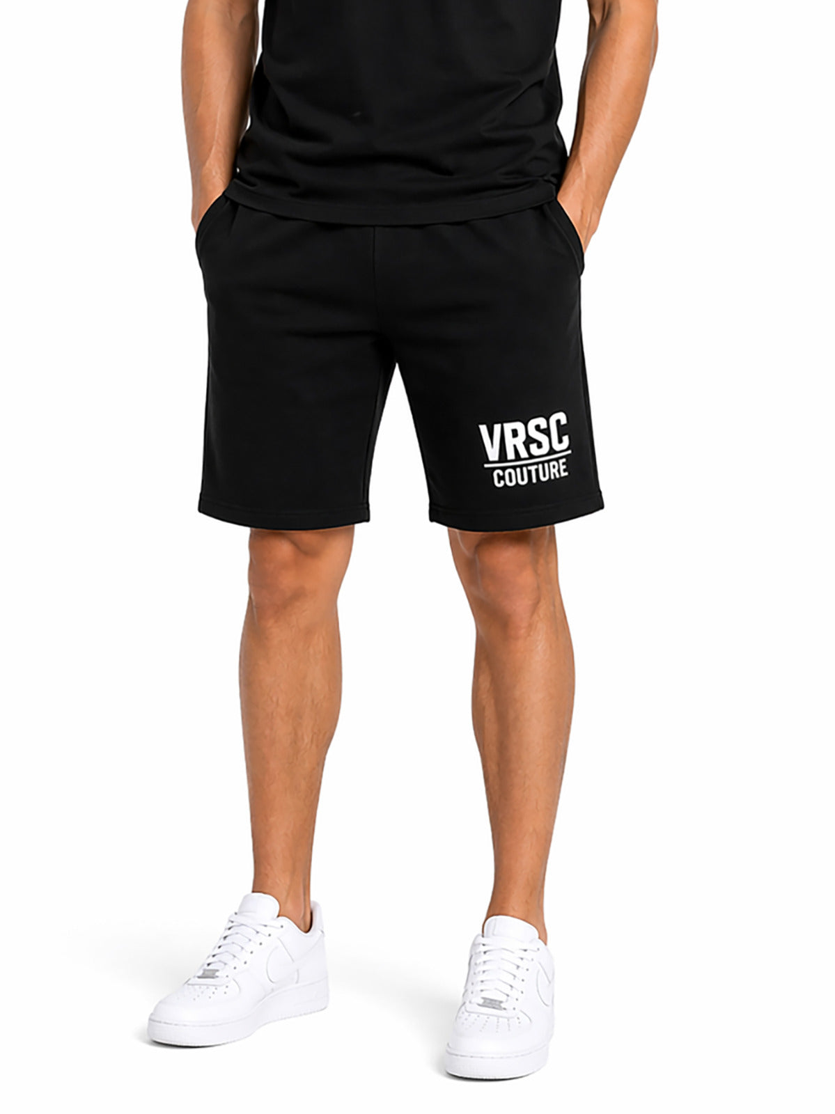 VRSC Very Random Solid Chic Pantaloncino Nero Cotone XL