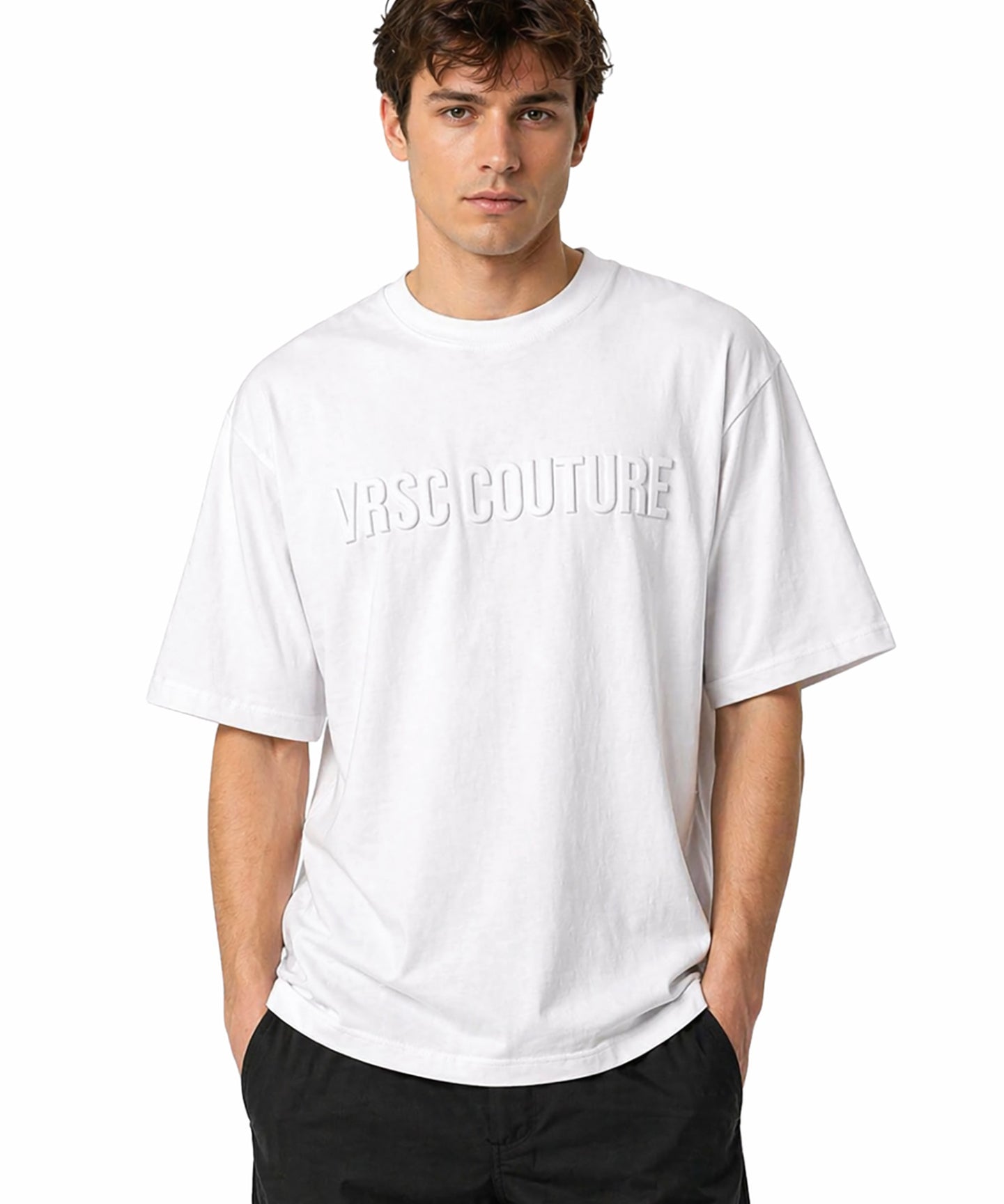 T-Shirt VRSC in Cotone | Bianco