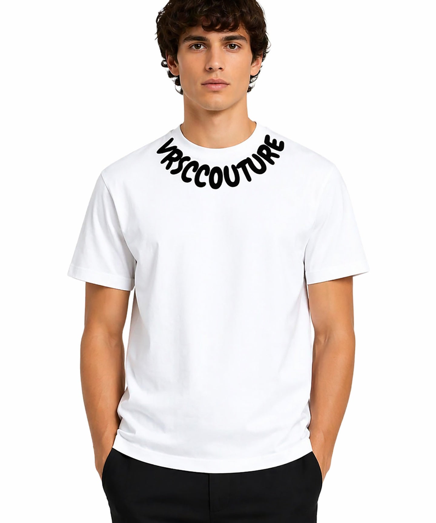 T-Shirt VRSC in Cotone | Bianco