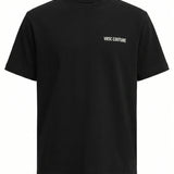 T-Shirt in Cotone | Nero - VRSC