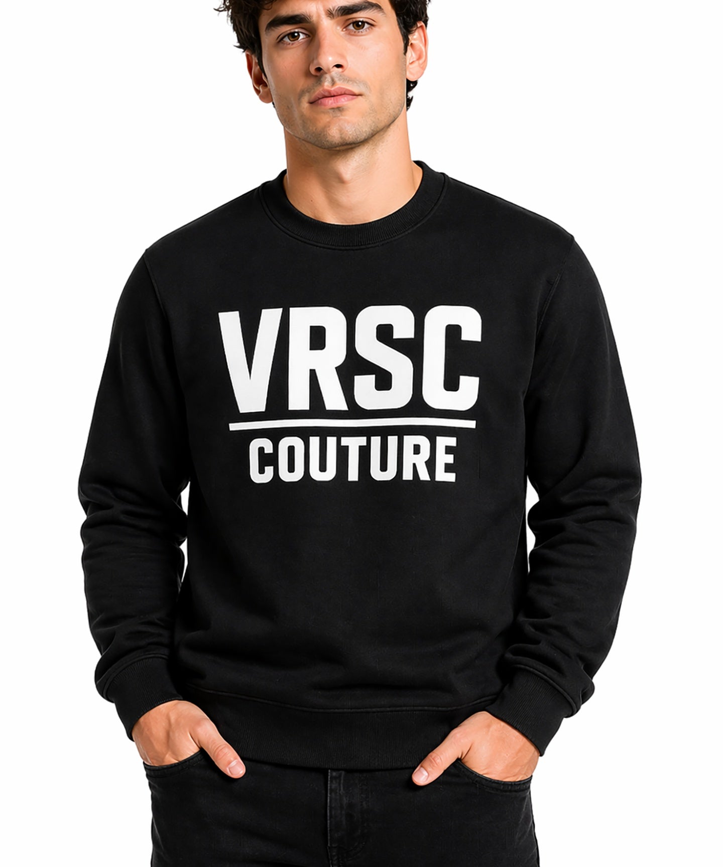 Felpa in Cotone | Nero - VRSC