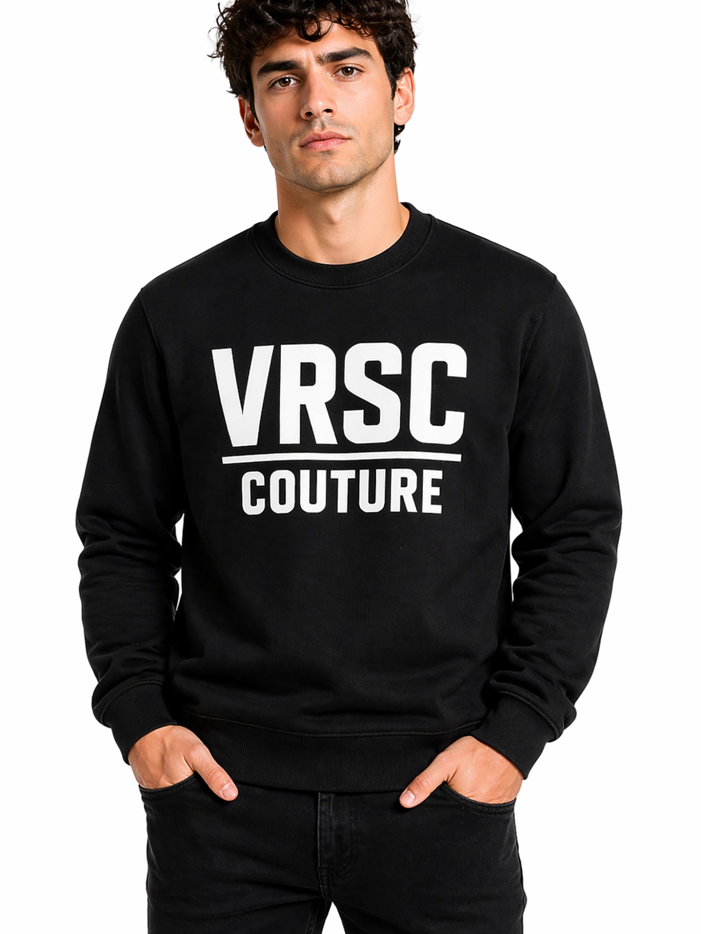 Felpa in Cotone | Nero - VRSC