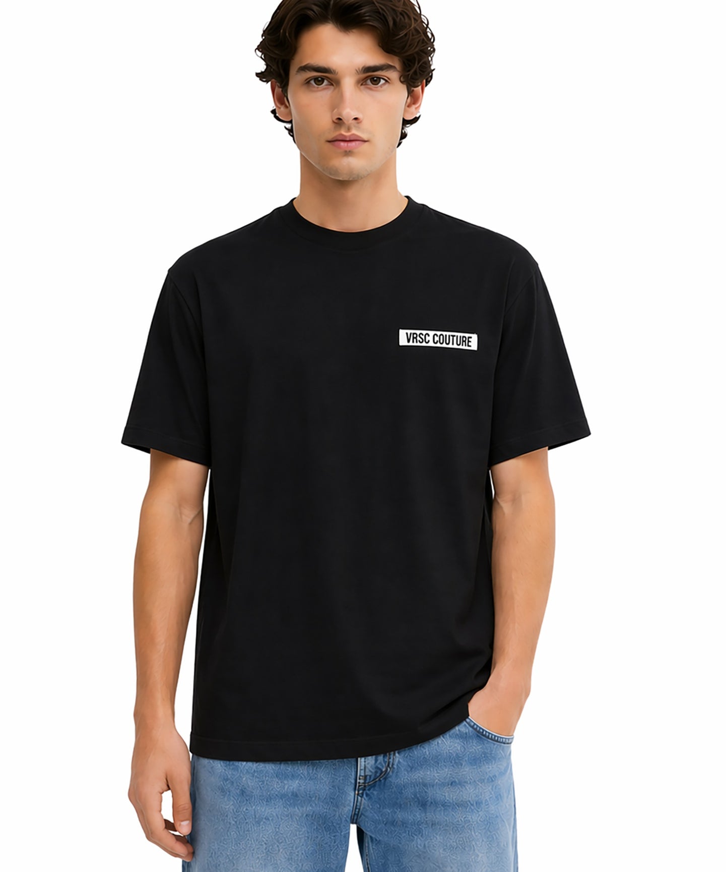T-Shirt VRSC in Cotone | Nero