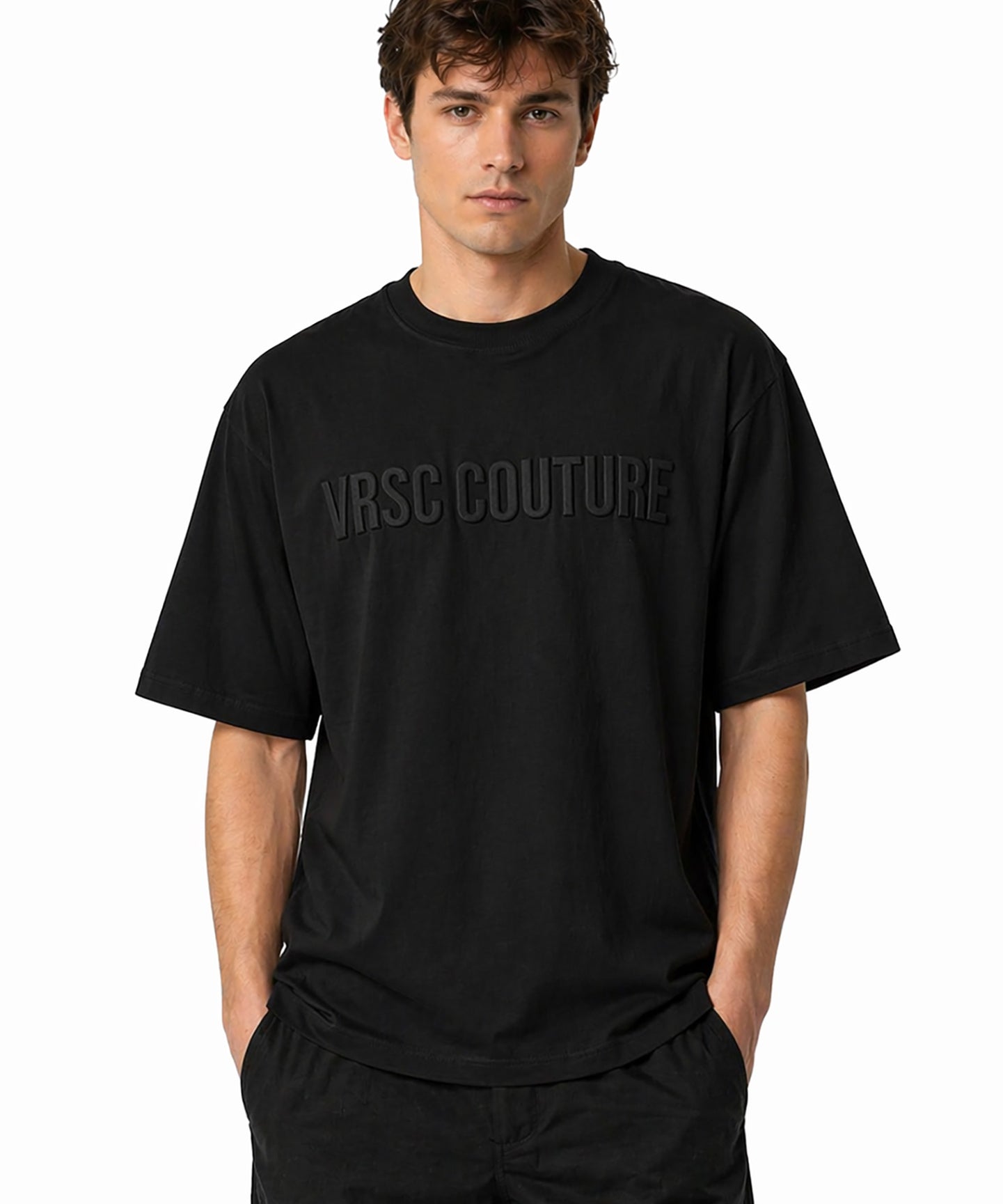 T-Shirt VRSC in Cotone | Nero