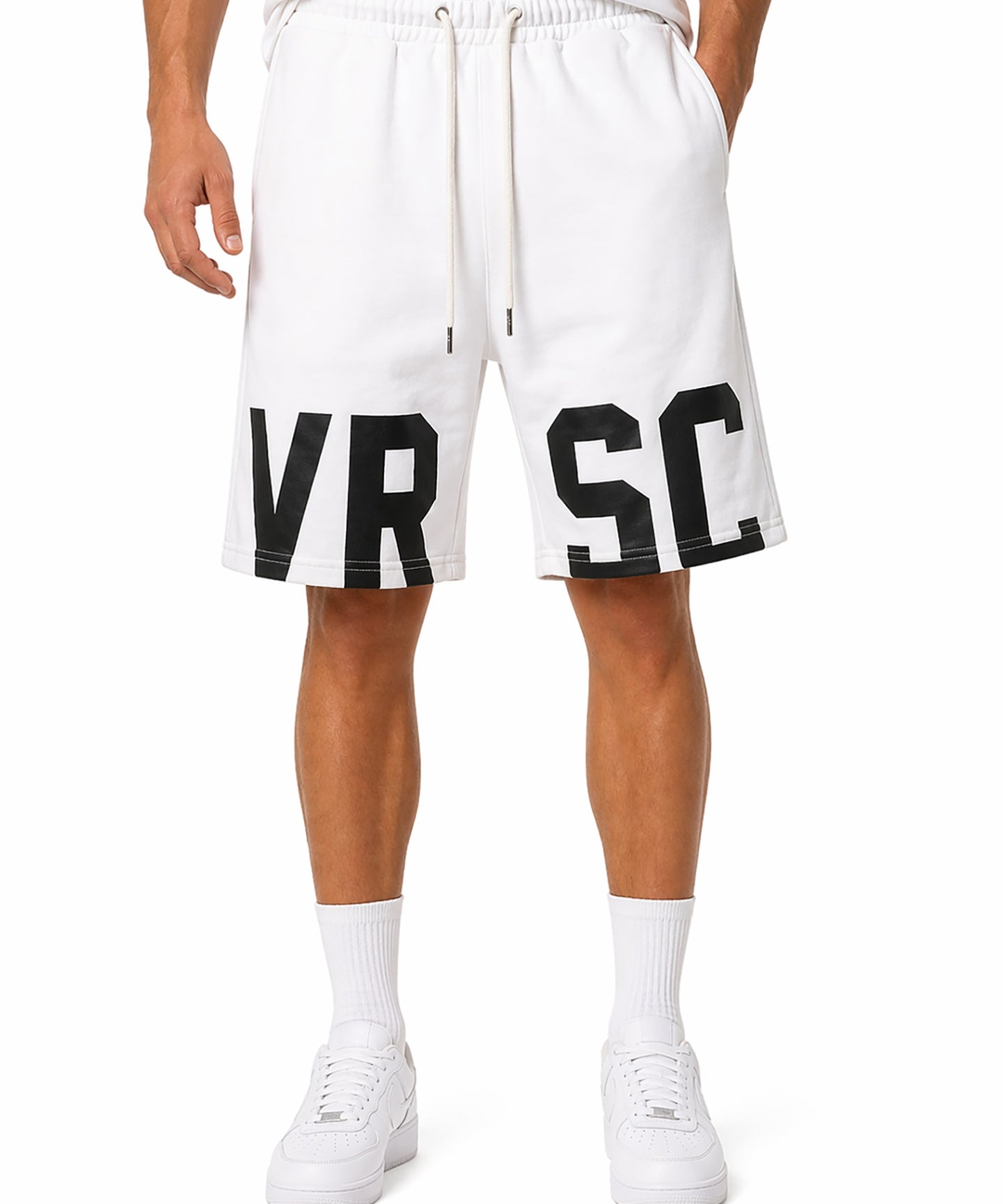 Shorts VRSC in Cotone | Bianco