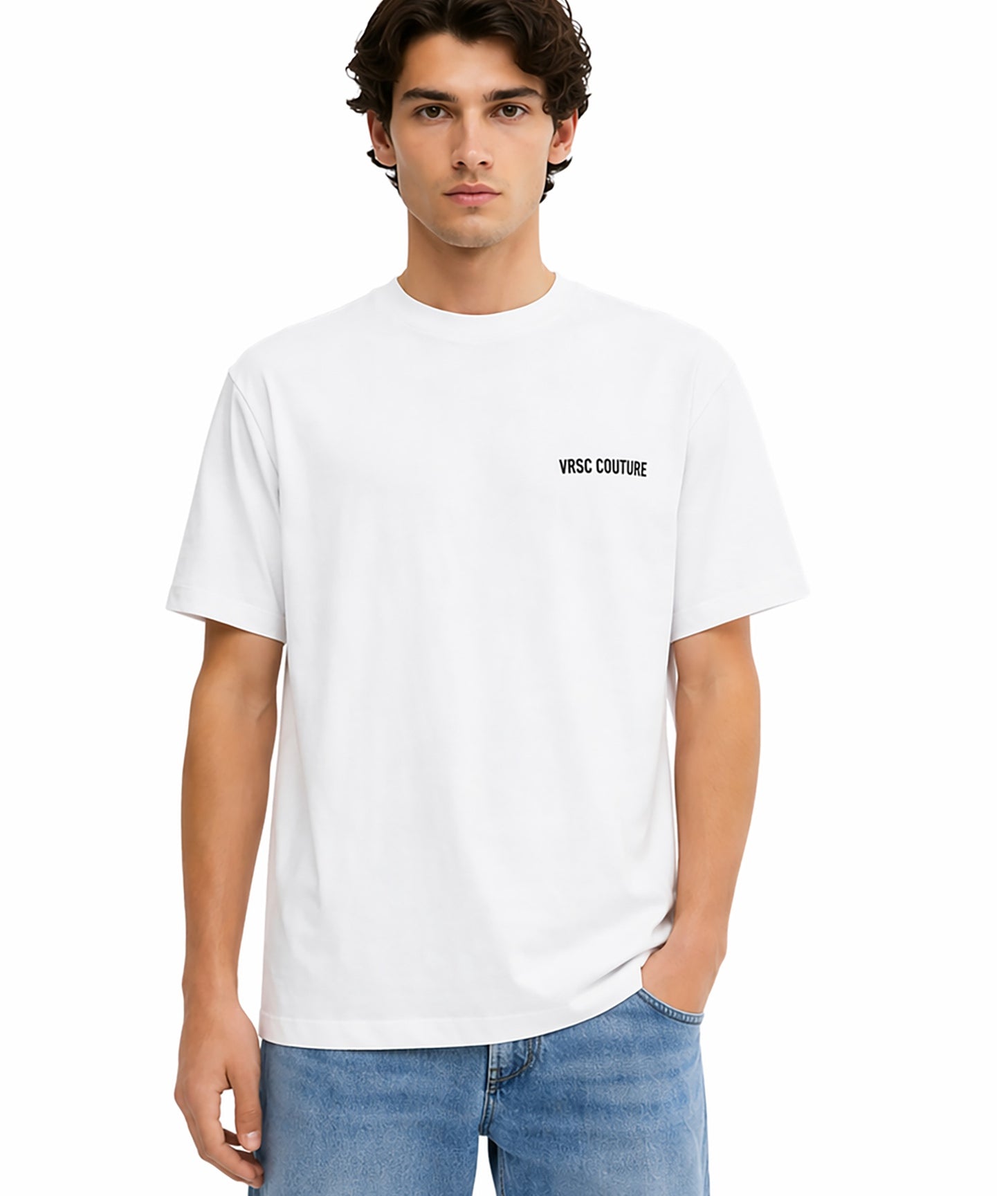 T-Shirt VRSC in Cotone | Bianco