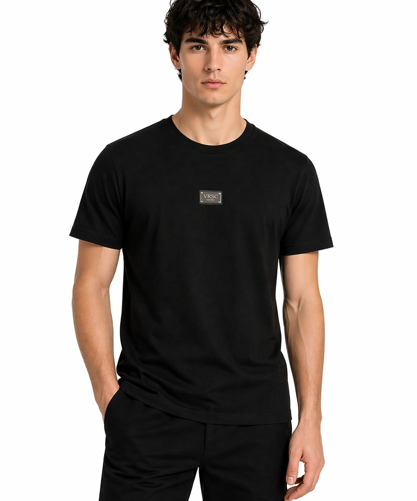 T-Shirt VRSC in Cotone | Nero
